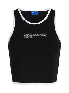 Топ KARL LAGERFELD JEANS, черный