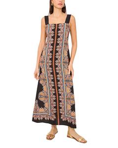 Платье макси на широких бретелях VINCE CAMUTO, черный