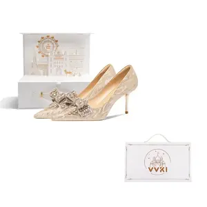 VVKI Женские туфли на высоком каблуке Golden Dream Butterfly Love