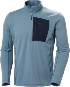 Мужская флисовая куртка Helly-Hansen Versalite с застежкой-молнией 1/2 - легкая, дышащая и теплая спортивная одежда для активного отдыха Helly Hansen, 601 Navy