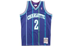 Майка баскетбольная Mitchell & Ness X NBA Charlotte Hornets 94 Larry Johnson Swingman Alt Mitchell Ness, синий
