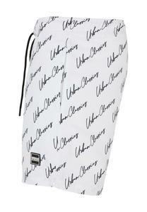 Шорты для плавания PATTERN Urban Classics, белый
