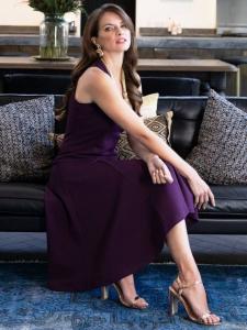 Маленькое платье-трапеция без рукавов HotSquash