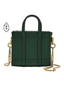 Женская кожаная сумка-тоут Fossil, зеленая, SLG1570298