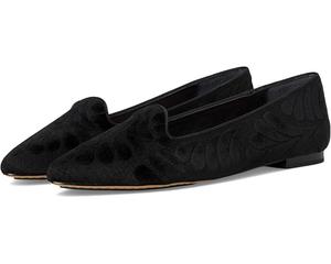 Туфли на плоской подошве Birdies The Sparrow Flat, цвет Black Velvet Embroidery