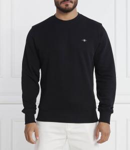 Толстовка Gant Regular Fit, черный