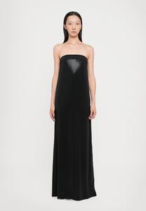 Платье Norma Kamali STRAPLESS TAILORED SIDE SLIT GOWN, Black