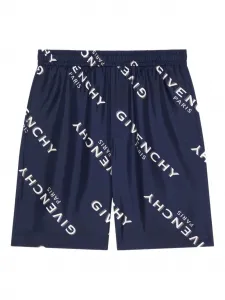 Шорты с логотипом Givenchy, синий