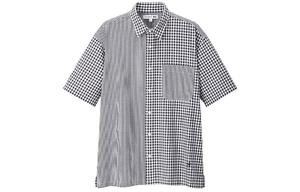 Рубашка мужская серая Uniqlo, серый