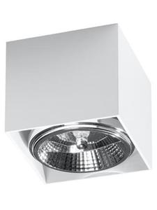 Потолочный светильник JERRY белого цвета (Д) 12 см (Ш) 12 см (В) 11 см Nice Lamps