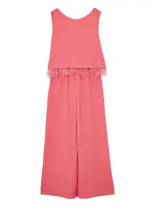 Комбинезон с бахромой Liu Jo Kids, красный