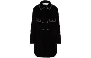 Пальто женское черное EMPORIO ARMANI