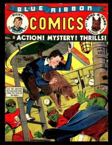 Blue Ribbon Comics #8: Classic Golden Age Comic 1940 (CreateSpace Independent Publishing Platform)
