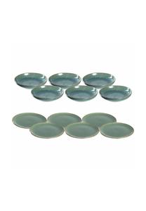 Столовый сервиз Leonardo Matera, 12 предметов, зеленый