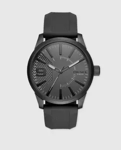 Diesel DZ1807 черные кожаные мужские часы, черный