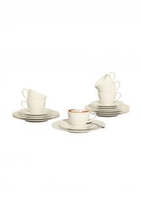 Белый кофейный сервиз Zoé Fine Diamond на 18 персон Zoé Seltmann Weiden