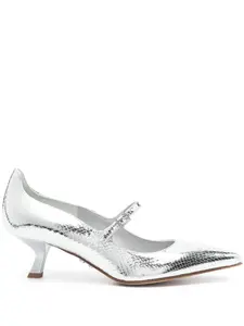 Туфли Carlotta 50 Sergio Levantesi, серебяный