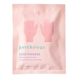 Восстанавливающая маска для рук Rosé Fingers Patchology