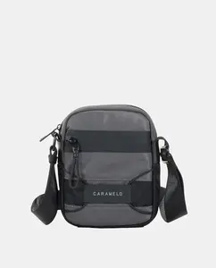 Маленькая мужская сумка через плечо Caramelo, серый