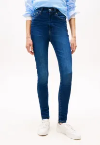 Джинсы sylvia hgh skn, облегающие Tommy Jeans, Denim Dark