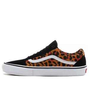 Кроссовки old skool pro 'leopard' Vans, мультиколор