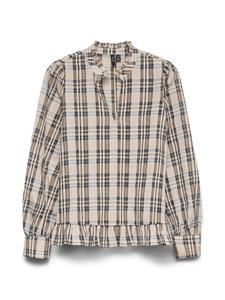 Блуза VERO MODA VMMali, Light beige/Dark beige