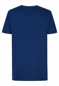 Футболка с принтом KURZARM Petrol Industries, темно-синий