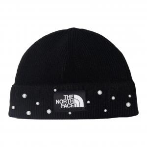 THE NORTH FACE Нейлоновая акриловая шапка унисекс Black