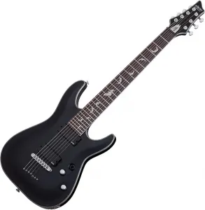 Электрогитара Schecter Damien Platinum-7, сатиновый черный