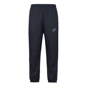 Брюки sportswear woven zipper sports long pants black Nike, черный