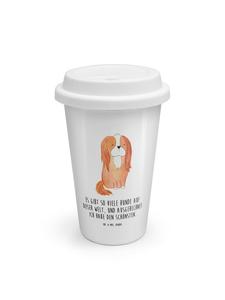 Кружка для собак Кавалер Кинг Чарльз Спаниель... белого цвета Mr. & Mrs. Panda