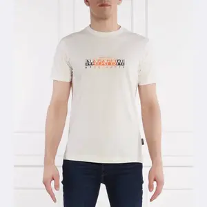 Футболка стандартного кроя Napapijri, белый