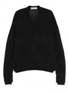 Свитер с V-образным вырезом Our Legacy, серый