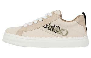 Chloe Lauren Кроссовки для скейтбординга женские бежевые Chloé