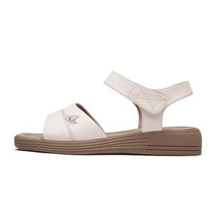 Cigna Удобные классические универсальные модные сандалии на ремешках женские - экрю, цвет Ecru