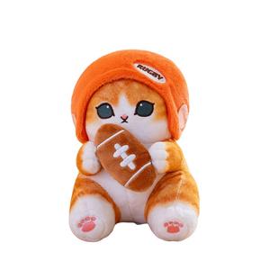 Кот Фортуна Спортс Мит милая кукла плюшевая кукла 25см высота Tak Bebe