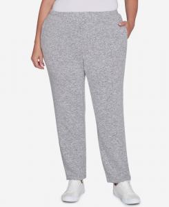 Уютные спортивные штаны Hatchi больших размеров на резинке Ruby Rd, Gray Heather