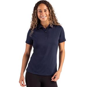 Женская поло с коротким рукавом Charge active Clique, Dark Navy