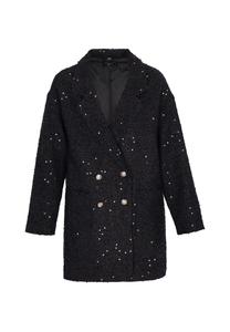 Faina Демисезонное пальто 'Festive' в черном цвете