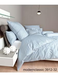 Постельное белье Janine из хлопка, современная классика, жемчужно-голубого цвета Janine, 135 x 200 + 80 x 80 см