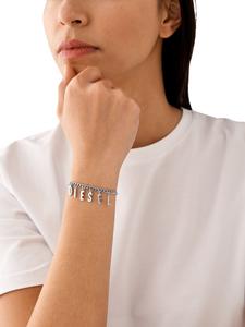 Браслет унисекс Diesel Accessories, серебристый, DX1493040