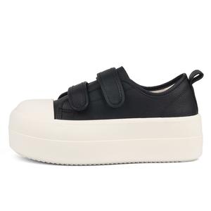 Легкие дышащие низкие кроссовки для скейтбординга, увеличивающие рост, для женщин N6N8, Black