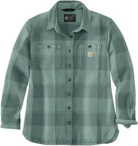 Carhartt Women's 105991 Женская свободная рубашка из твила, Patina