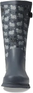 Женские высокие водонепроницаемые дождевые сапоги Western Chief для улицы и садовых работ, черный