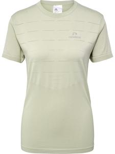 Спортивная футболка Newline S/S Reflektierend Logo Nwlriverside Laufen Damen, цвет agate grey