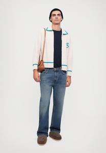 Кардиган Bonsai EMBROIDERY FULL ZIP JACKET OVERSIZE FIT UNISEX, Marble/Beige