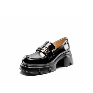 NINE WEST Лоферы женские 6,5 см, черные