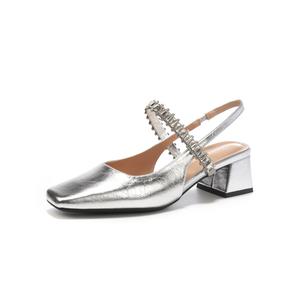 Beijiani Женские туфли на высоком каблуке экрю, светло-золотистые, серебристые — серебристые, цвет Silver