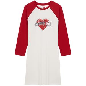 Женское платье с длинными рукавами Tommy Hilfiger, белый