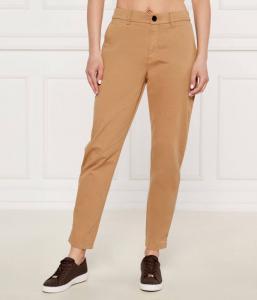 Брюки тахини Regular fit Boss Orange, коричневый